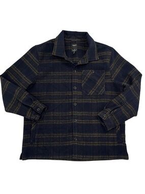 Union Sea/WA Navy Chore Shirt Jacket Men’s XL Blue Soft Workwear Overshirt
